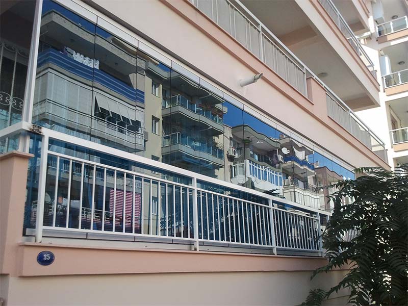 Cam Balkon Perde Modelleri